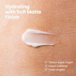 Water Cream Moisturizer 30ml: Moisturizer Wajah Ringan Niacinamide & Ceramide. Mencerahkan, Melembapkan & Perkuat Skin Barrier Kulit Sensitif - Image 3