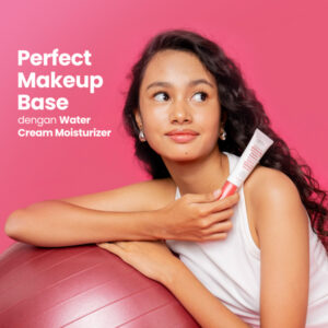 Water Cream Moisturizer 30ml: Moisturizer Wajah Ringan Niacinamide & Ceramide. Mencerahkan, Melembapkan & Perkuat Skin Barrier Kulit Sensitif - Image 4