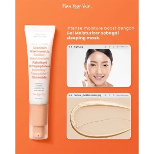Plan Your Skin All At Once Gel Moisturizer (30ml) - Approved by BPOM - Image 4