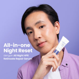 All Night HPR Retinoate Repair Serum: 2% HPR + Retinol. Solusi Ampuh Pudarkan Flek Hitam & Perbaiki Tekstur. Wajah Cerah, Halal & Aman Harian - Image 4
