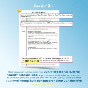 Plan Your Skin SPF 50+ PA++++ Niacinamide Hybrid UV Protector - Approve by BPOM - Image 5