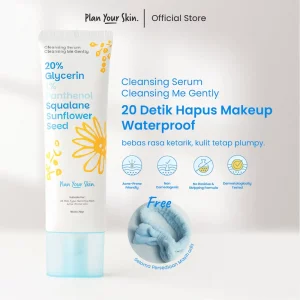 Bundle Hemat! THE FRESH START PLAN Cleanse & Protect - Cleansing Serum & Sunscreen SPF 50+ PA++++. Proteksi UV, Mencerahkan & Cleansing Lembut. Formula Ringan & Aman Harian - Image 3