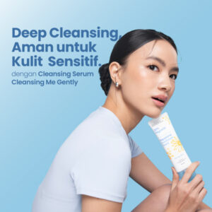 PROMO HEMAT Cleansing Serum (2 Pcs) - Pembersih Wajah Lembut Kulit Sensitif. Deep Cleansing, Angkat Kotoran/Makeup, Tidak Kering & Melembapkan - Image 4